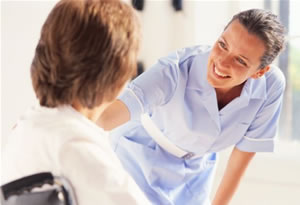 Nurse with Patient